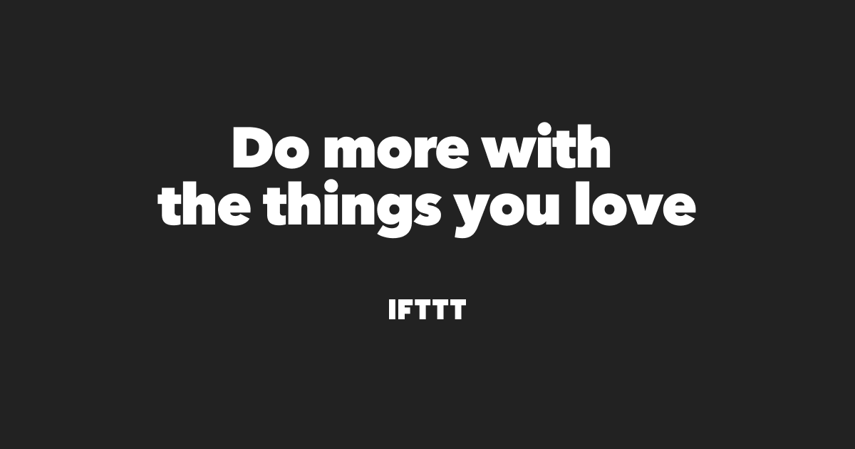 www.ifttt.com
